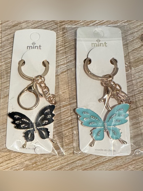 Mint Accessories - Sparkling Butterfly Keychain - Pick One